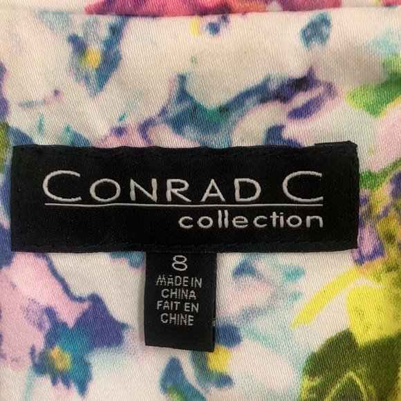 HAND BLEACHED JACKET FLORAL - Picture 4 of 10